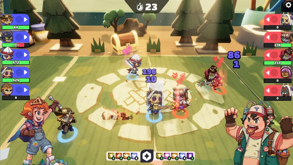 ภาพในเกม D.I.Y. Warriors ภาพที่ 4